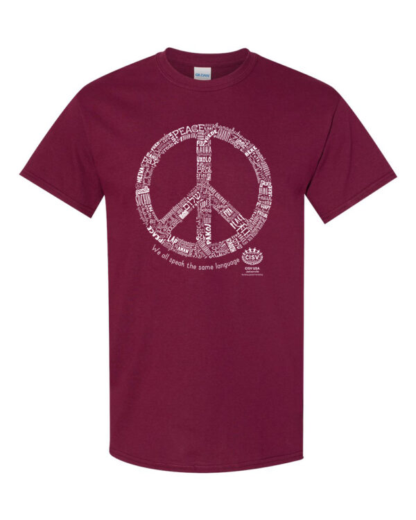 Tshirt - Multilingual Peace